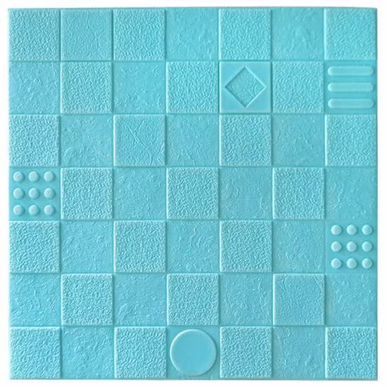 Brick Design XPE Foam Wall Board / Self Adhesive Wallpaper for Kindergarten