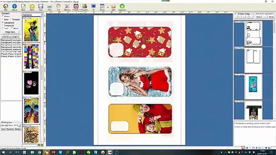 Smart Phone Beauty System/Machine for Skin/Sticker/Film/Membrane Decoration