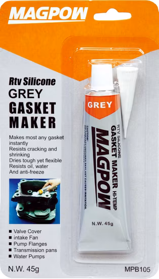 Wholesale Price Silicone Rubber Gasket Maker Sealant Long Life 85g Black Gray Red Color RTV Silicone Gasket Maker