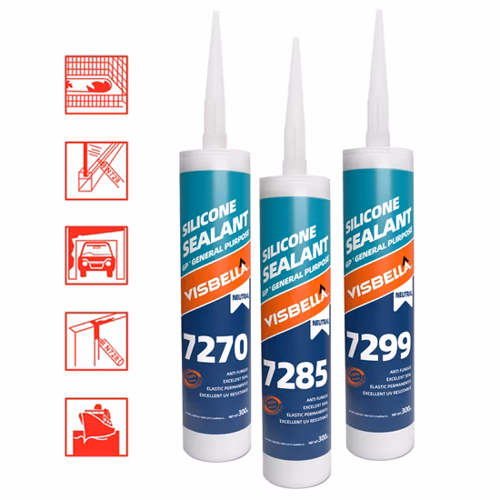 Quickly Dry 726 Gp Construction Adhesive Glass Silicone Sealant