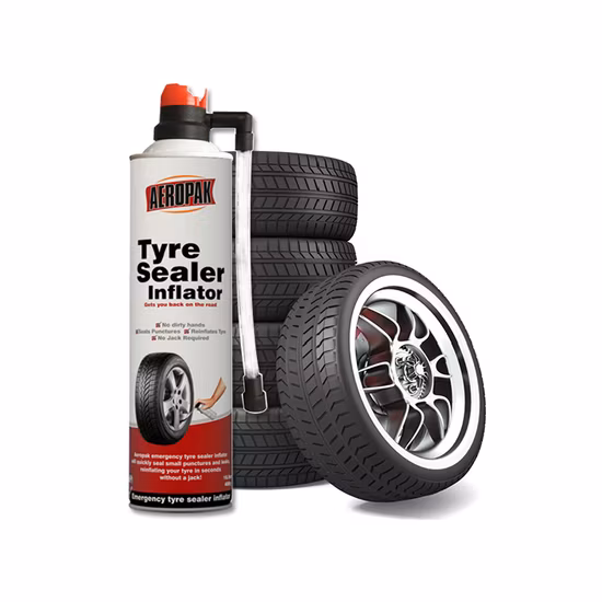 Emergency Flat Tire Repair and Inflator Sealant for Bicycles/Cars with Tire Repair Spray